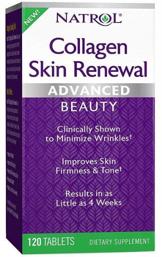 Renovação da pele de colágeno 120 comprimidos