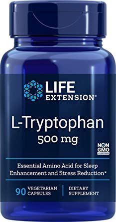 L-triptofano 500 mg 90 cápsulas vegetais