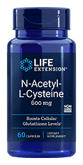 N-acetil-L-cisteína 600 mg 60 cápsulas