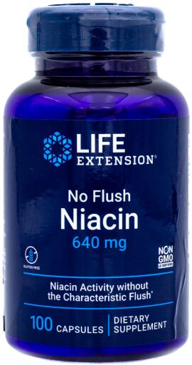 No Flush Niacina 640 mg 100 C&aacute;psulas