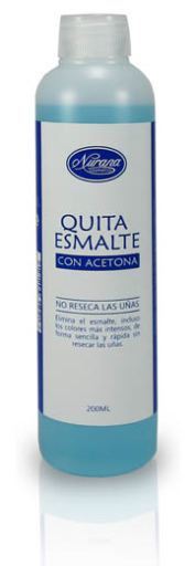 Removedor de verniz de unhas com acetona 200 ml