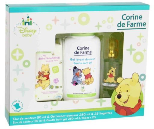 Pacote Winnie Eau de Cologne Sem &Aacute;lcool 50 ml + 2 pe&ccedil;as