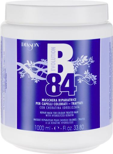 Evol B84 M&aacute;scara reparadora para cabelos coloridos 1000 ml