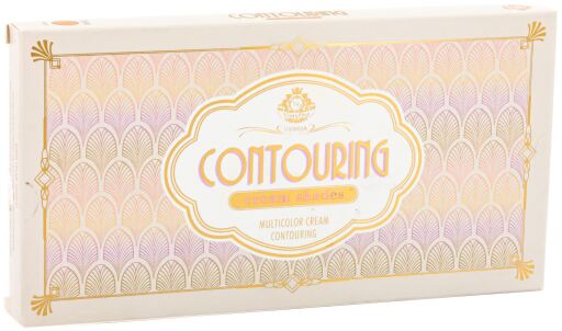 Paleta de contorno creme escuro m&eacute;dio