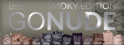 Shadow Palette Go Nude 1 edi&ccedil;&atilde;o Smoky