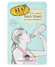 Ap&oacute;s a m&aacute;scara Folha ap&oacute;s o treinamento