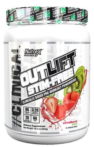 Outlift Stim Free Kiwi de Morango 520 g