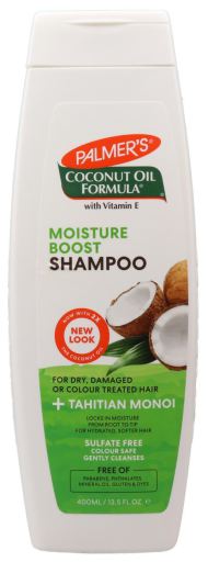 Shampoo Fórmula de Óleo de Coco para Reforço de Umidade 400 ml