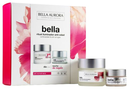 Conjunto de creme de dia multi-aperfei&ccedil;oamento Bella 50 ml + 1 pe&ccedil;a