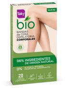 Bio Natural Wax Band Waxing Body 20 Unidades