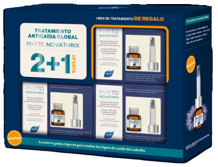 Phytonovathrix Pacote Global de Tratamento para Queda de Cabelo Ba&uacute; 2 + 1