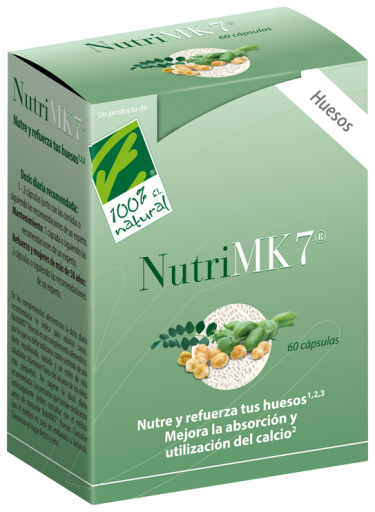 100% Natural Nutrimk7 Cardio 60 C&aacute;psulas