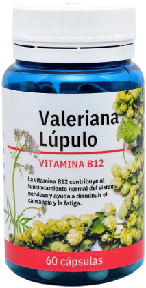 Valerian Hop B12 60 Cápsulas