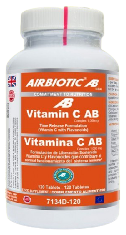 Airbiotic Vitamina C Complex 1000mg 120 C&aacute;psulas