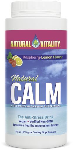 Natural Calm Framboesa Limão 453g