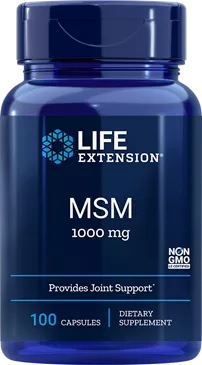 MSM 1000 mg 100 C&aacute;psulas