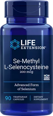 Se-metil L-Selenociste&iacute;na 200 mcg 90 C&aacute;psulas vegetais
