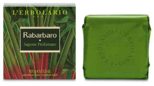 L'Erbolario Sabonete Perfumado de Ruibarbo 100ml