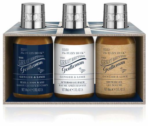 Fuzzy Duck Set de 3 Garrafas de Gengibre e Lima para Homens
