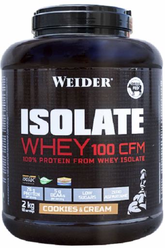 Weider Isolate Whey 100 CFM baunilha 2 Kg