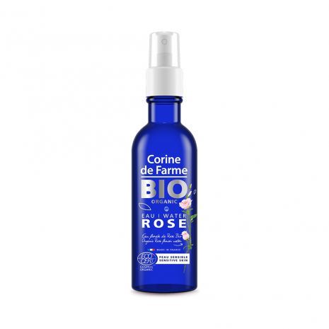Spray de água de rosas orgânico 200 ml