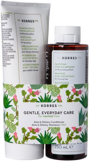 Kit Aloe &amp; Dictamo com Condicionador + Shampoo