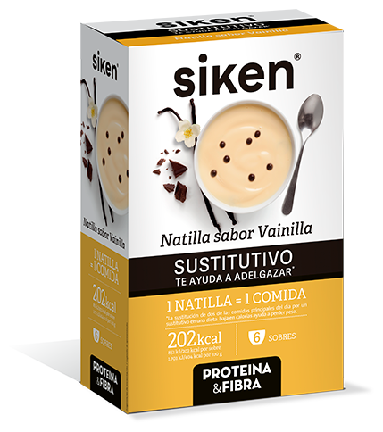 Siken Creme de Baunilha 6 saquetas