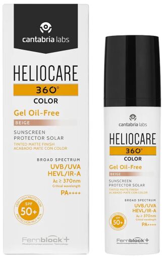 Heliocare 360 Color Gel Oil-Free FPS 50+ 50 ml