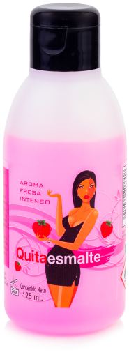 Removedor de Esmalte Aroma de Morango 125 ml