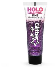 Gel Glitter Fino Hologr&aacute;fico