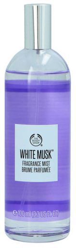 Névoa do corpo almíscar branco 100 ml