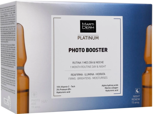 Platinum Photo Booster 30 Ampollas + 2 piezas