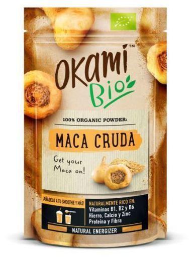 Biogra Okami Bio P&oacute; de Maca Bruto 200 gr