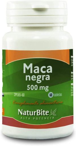 Naturbite Black Andean Maca 500 mg 60 Comprimidos