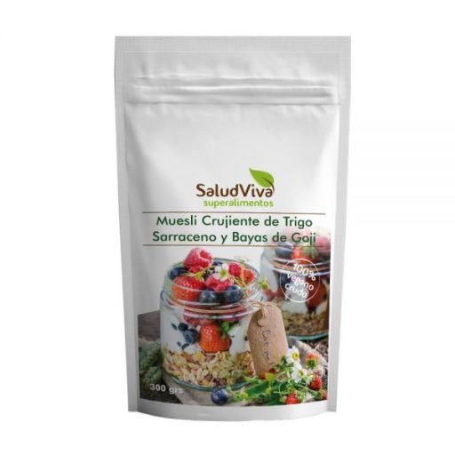 Muesli crocante de trigo sarraceno Goji bagas 300 gr