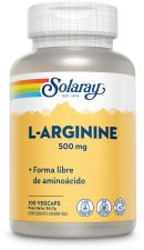 L-Arginina 500 mg 100 Cápsulas Vegetais