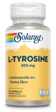L-Tirosina 500 mg 50 C&aacute;psulas Vegetais