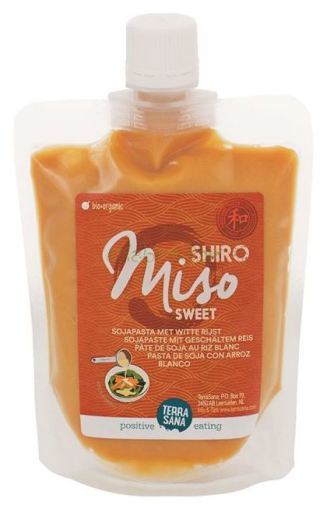 Pasta de soja doce Shiro Miso em saco com tampa
