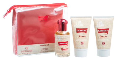 Donna Eau Parfum 40 ml + Leite para o corpo 50 ml + Gel 50 ml