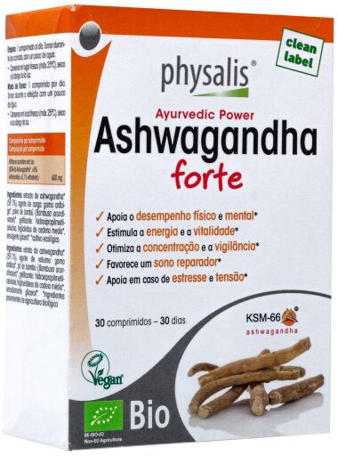 Ashwagandha Forte Bio 30 comprimidos