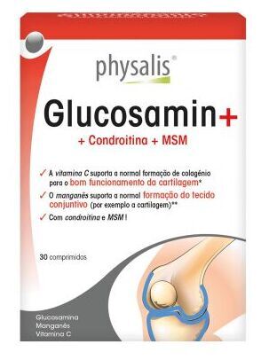 Glucosamina + condroitina + Msm 30 comprimidos