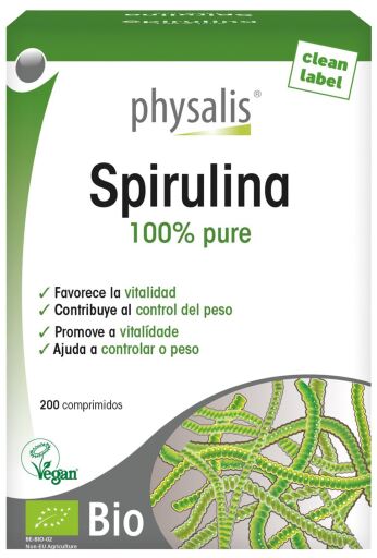 Spirulina Bio 200 comprimidos