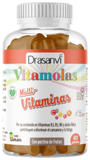 Vitaminas multivitamínicas 60 gomas