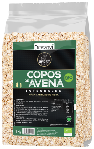 BIO Sport live aveia em flocos de 1 kg