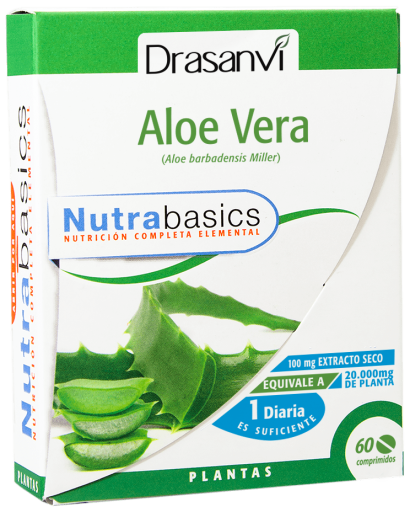 Drasanvi Nutrabasic Aloe vera 60 comprimidos