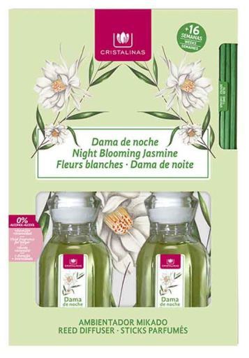 Pack 2 Mikado 8 sem Cristalinas Dama de Noche