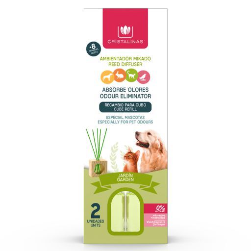 Pe&ccedil;as de reposi&ccedil;&atilde;o para animais de estima&ccedil;&atilde;o Jardim cristalino 2x30 ml