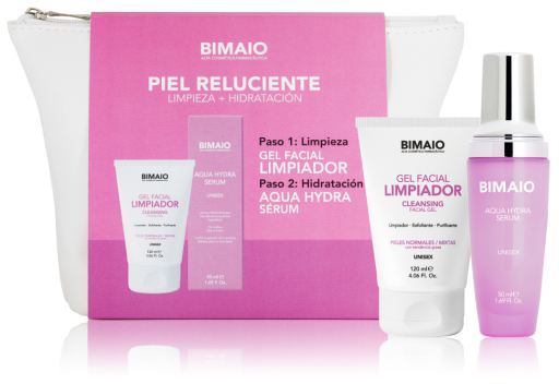 Pack Neceser Aqua Hydra serum + Gel limpiador