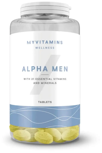 Homens Alfa Multivitaminas sem sabor Tabletas