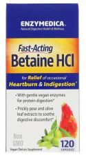 Betaine HCL 120 cápsulas Betaine HCL 120 cápsulas
